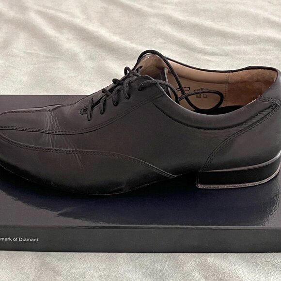 MEN’S DIAMANT DANCE SHOES, SIZE 6.5 US, BLACK main image 7